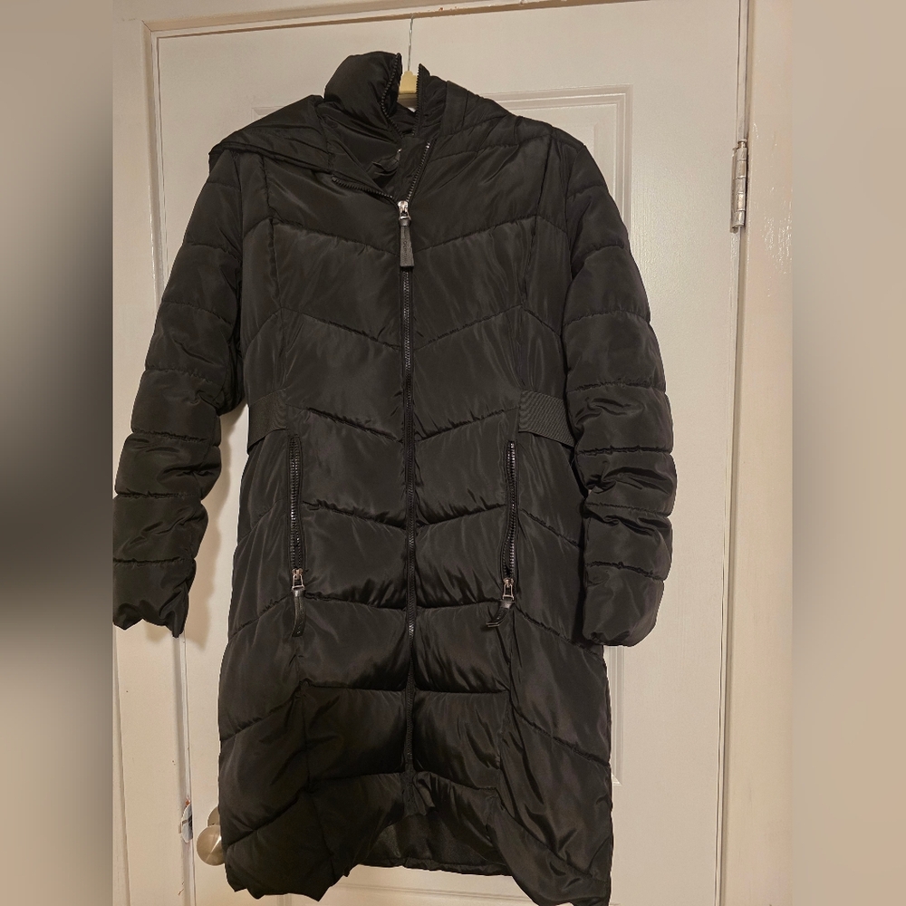 Women's Black Quilted Jacket